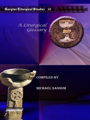 cover image of A Liturgical Glossary